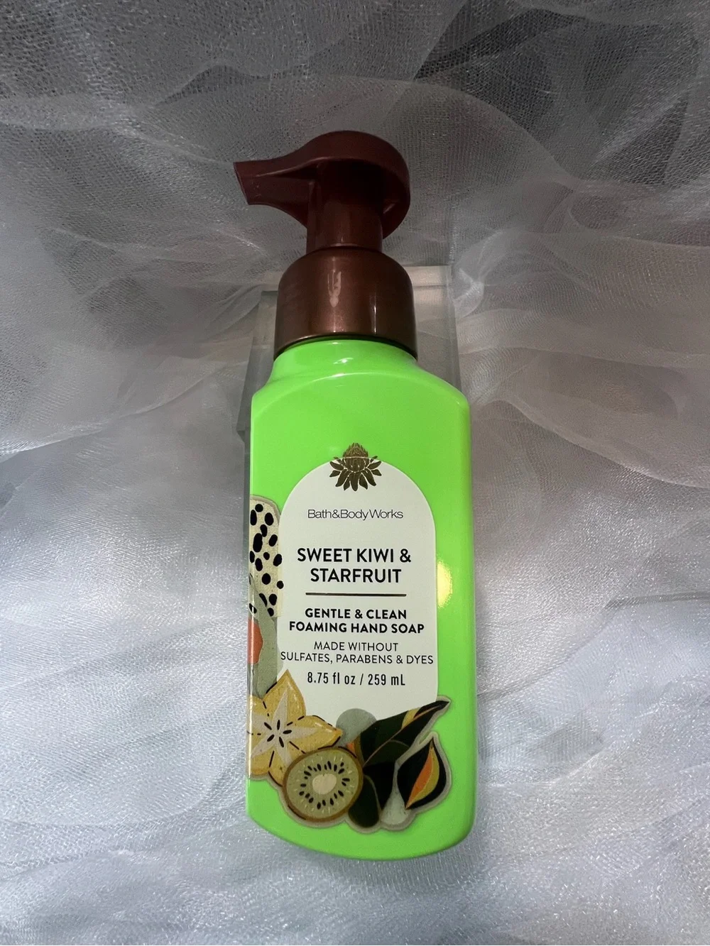 Lot of 5 Bath & Body Works Gentle & Clean Foaming Hand Soaps (FL1081)